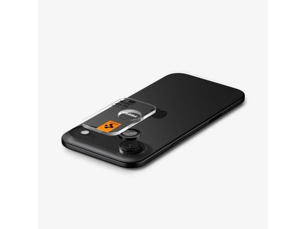 Spigen Optik Pro EZ Fit, Apple, iPhone Air, Fallsikker, Ripebestandig, Blå, 2 stykker