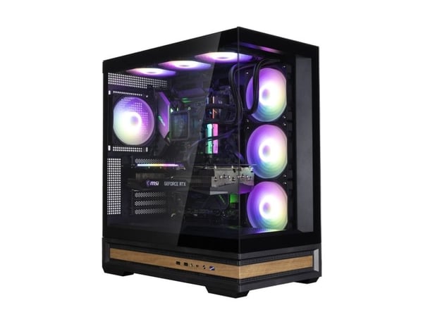 Zalman P40 NAMU BLACK, Midi Tower, PC, Svart, ATX, Micro ATX, Mini-ITX, Plast, Stål, Herdet glass, Multi