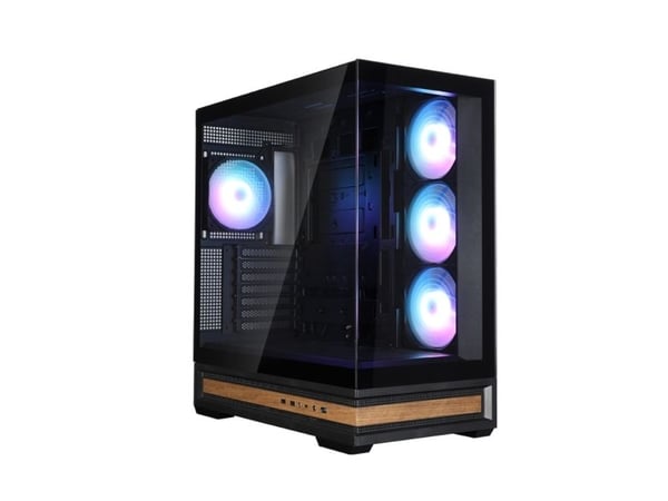 Zalman P40 NAMU BLACK, Midi Tower, PC, Svart, ATX, Micro ATX, Mini-ITX, Plast, Stål, Herdet glass, Multi