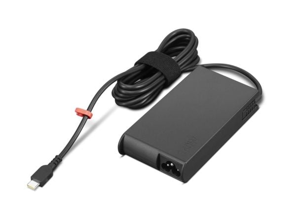 Lenovo - Strømadapter - GaN, slank - AC 115-230 V - 140 watt - Europa - svart