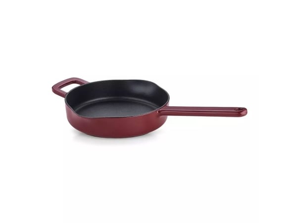 Fissler Moments Collection, Rund, All-bruk panne, Rød, Støpejern, 2,1 l, Keramisk, Elektrisk, Gass, Halogen, Induksjon