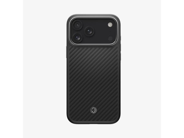 Spigen Enzo Aramid T (MagFit), Suojus, Apple, iPhone 17 Pro Max, 17,5 cm (6.9"), Lajittelu, Sølv
