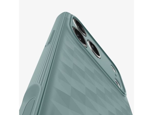 Spigen Parallax S (MagFit), Suojus, Apple, iPhone 17 Pro Max, 17,5 cm (6.9"), Vihreä