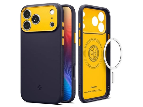Spigen ACS10260, Suojus, Apple, iPhone 17 Pro Max, 17,5 cm (6,9"), mustikka, laivastonsininen