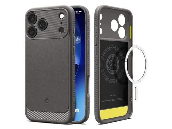 Spigen ACS10264, Etui, Apple, iPhone 17 Pro Max, 17,5 cm (6.9"), Grå
