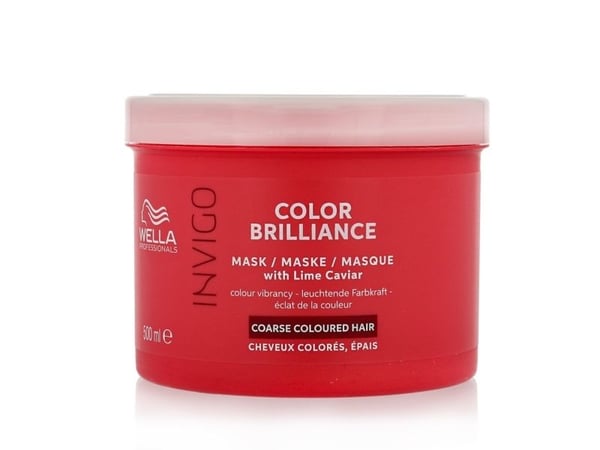 Wella Invigo Color Brilliance-maske (grov hårtype) 500 ml