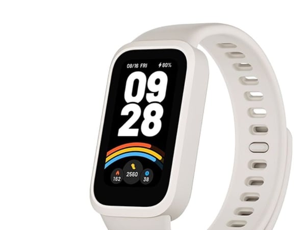 Xiaomi Smart Band 9 Active - Aktivitetssporer med stropp - TPU - håndleddstørrelse: 135-215 mm - display 1.47" - Bluetooth - 16.5 g - beigehvit