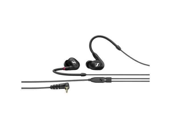 Sennheiser IE 100 PRO - Ørepropper - i øret - over-øret-montering - kablet - 3,5 mm jakk - lydisolerende - svart