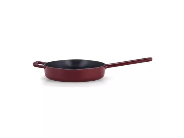 Fissler Moments Collection, Rund, All-bruk panne, Rød, Støpejern, 2,1 l, Keramisk, Elektrisk, Gass, Halogen, Induksjon