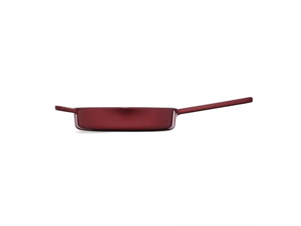 Fissler Moments Collection, Rund, All-bruk panne, Rød, Støpejern, 2,1 l, Keramisk, Elektrisk, Gass, Halogen, Induksjon