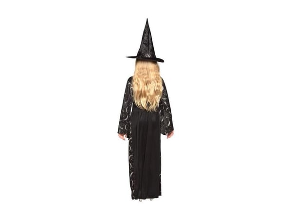 Boland 78031, Fancy kostyme, Barn, Jente, Halloween, Heks, Sort, Hvit