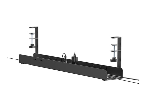 Neomounts - Kabelstyringsskuff - clamp-on design, universal - skrivebordsmonterbar - svart