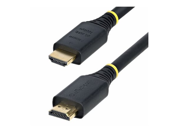 Startech - Ultra High Speed - HDMI-kabel - HDMI hann til HDMI hann - 5 m - skjermet - svart - passiv, 4K 120 Hz støtte, 8 K 60 Hz (7680 x 4320) støtte