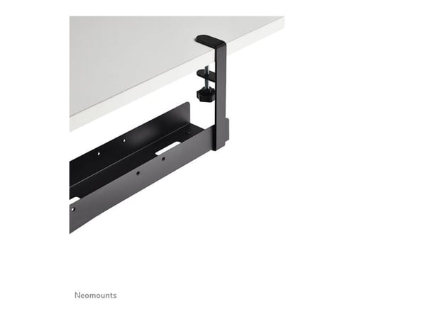 Neomounts - Kabelstyringsskuff - clamp-on design, universal - skrivebordsmonterbar - svart