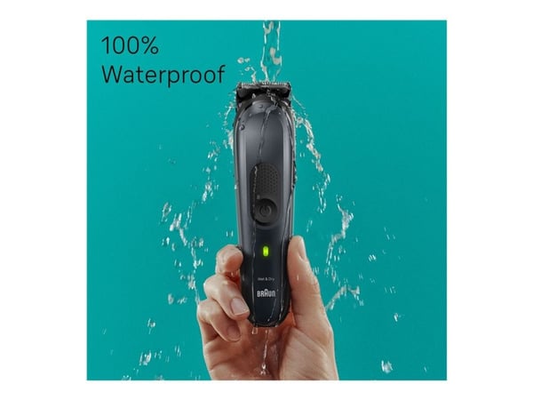 Braun All-in-One Style Kit 7 MGK7491 - Trimmeri - langaton - harmaa