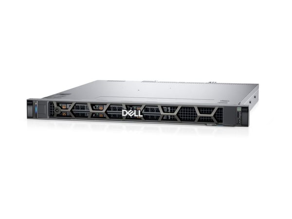 Dell PowerEdge R260 - Server - kan monteras i rack 1U - 1-vägs - 1 x Xeon 6333P / upp till 5.2 GHz - RAM 16 GB - SAS - hot-swap 2.5" vik/vikar - SS...