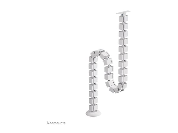 NEOMOUNTS kabelkanal fleksibel hvit/skruefeste