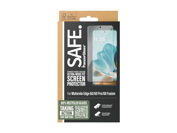 SAFE. by PanzerGlass - Beskyttende deksel - for Motorola Edge 60, Edge 60 Fusion, Edge 60 Pro