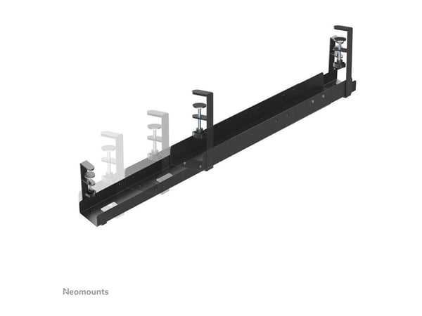 Neomounts - Kabelstyringsskuff - clamp-on design, universal - skrivebordsmonterbar - svart