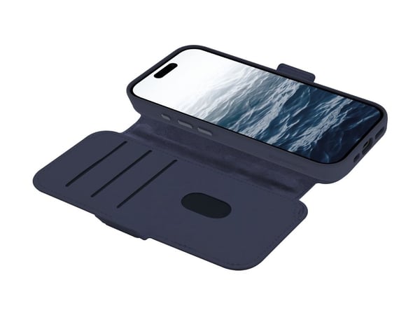 dbramante1928 Lynge - Lommebok for mobiltelefon - MagSafe-samsvar - deep water - for Apple iPhone 17