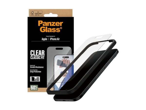 PanzerGlass - För mobiltelefon - för Apple iPhone Air