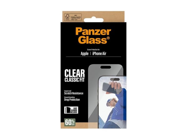 PanzerGlass - För mobiltelefon - för Apple iPhone Air