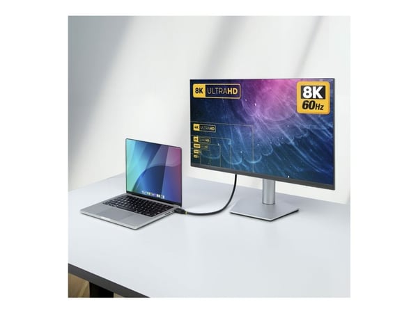 StarTech.com HDMI21-CBL-8K60-2M, 2 m, HDMI-tyyppi A (vakio), HDMI-tyyppi A (vakio), 48 Gbit/s, Äänen paluukanava (ARC), musta
