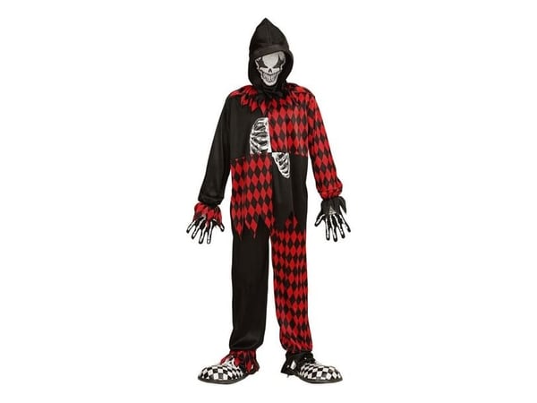 Evil Jester maskeradkostym