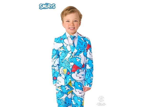 Opposuit Smurffit pojille