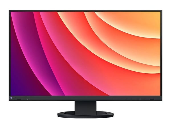 EIZO FlexScan EV2740S-BK - Med FlexStand - LED-skjerm - 27" - 3840 x 2160 4K - IPS - 350 cd/m² - 1000:1 - 6 ms - HDMI, DisplayPort, USB-C - høyttal...