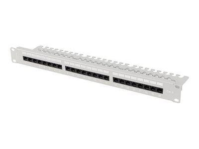 Lanberg PPU6-1124-S, Cat6, 0,2 dB, grått, stål, 1U, -10 - 60 °C