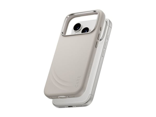 PanzerGlass CARE™ by ® Flow Case Vanilla w. MagSafe iPhone 17 Pro, Suojus, Apple, Apple - iPhone 17 Pro, 16 cm (6.3"), Beige