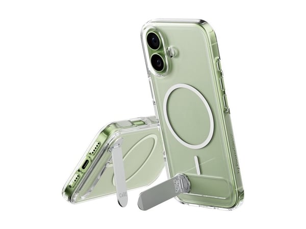 PanzerGlass CARE™ by ® Case Transparent w. Kickstand & MagSafe iPhone 17, Suojus, Apple, Apple - iPhone 17, Läpinäkyvä