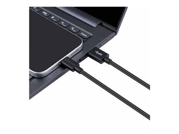 Microconnect ECO-USB3.2CA0.25 kabel USB USB 3.2 Gen 2 (3.1 Gen 2) 0,25 m USB A USB C Czarny