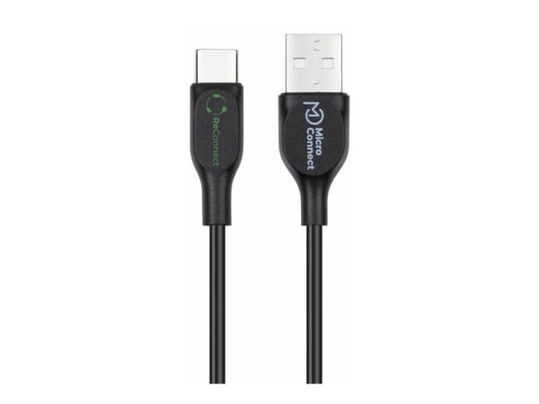 MicroConnect ReConnect - USB-kabel - USB-type A (hann) til 24 pin USB-C (hann) - USB 3.2 Gen 1 - 3 A - 1 m - svart