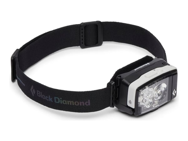 Black Diamond Distance LT 1100 - Huvudficklampa - LED - 3-läge - RGB-lampa - black alloy