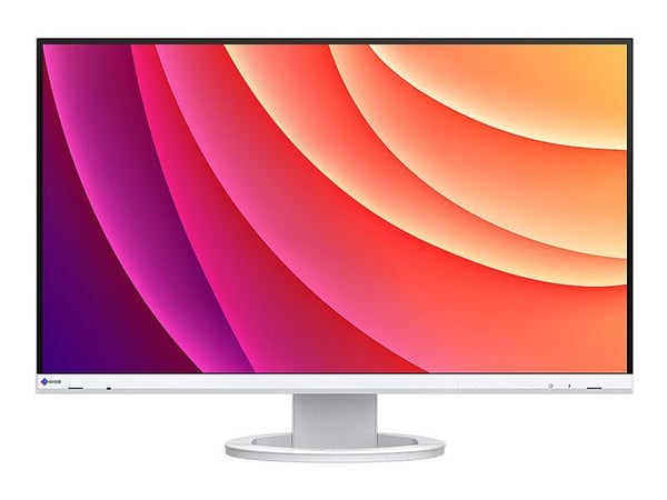 EIZO FlexScan EV2740S-WT - Med FlexStand - LED-skärm - 27" - 3840 x 2160 4K - IPS - 350 cd/m² - 1000:1 - 6 ms - HDMI, DisplayPort, USB-C - högtalar...