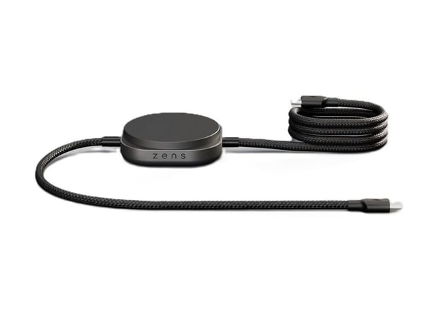 ZENS Pro 2 - Trådløs ladematte - 140 watt - 2 utgangskontakter (magnetisk, USB-C) - MFI-sertifisert
