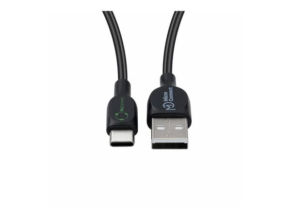 MicroConnect ReConnect - USB-kabel - USB-type A (hann) til 24 pin USB-C (hann) - USB 3.2 Gen 1 - 3 A - 1 m - svart