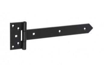 Domax port-/gångjärn GATE HINGE ZB 250 250x45x90x3,0 svart