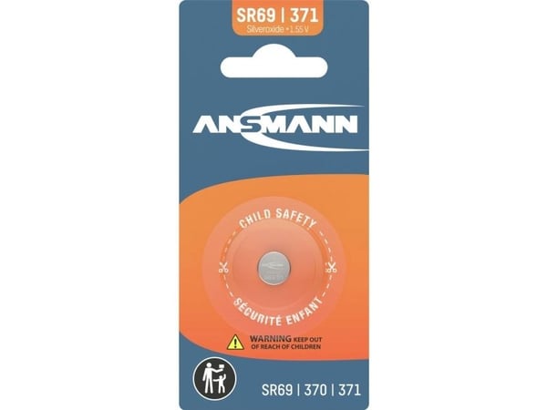 ANSMANN - Batteri SR69 - silveroxid - 26 mAh