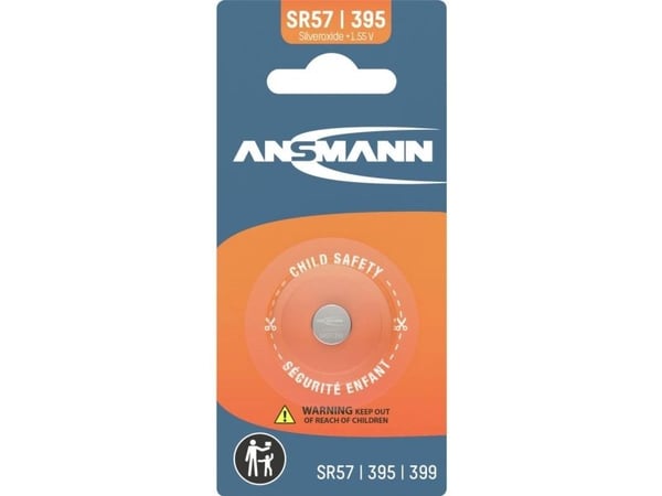 Ansmann 1516-0017, Engangsbatteri, Silver-Oksid (S), 1,5 V, 1 stykker, 38,5 mAh, 3 år