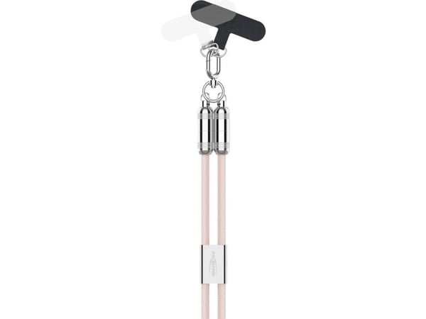 Ansmann 1700-0189, 1,2 m, Lightning, USB C, Hankjønn, Hankjønn, Rosa