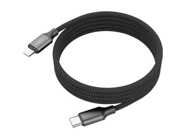 ANSMANN magneettinen kaapeli USB Type-C Lightningiin 120cm