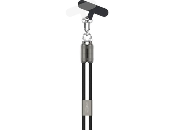 ANSMANN kaapeli USB Type-C Lightningiin 120cm / musta
