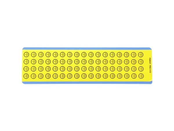 Panduit PESC-H-EC, Vinyyli, Musta, Keltainen, 10 kpl, RoHS, 12,9 mm, 12,9 mm