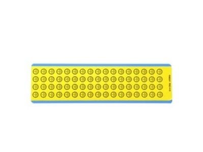Panduit PESC-H-EC, Vinyyli, Musta, Keltainen, 10 kpl, RoHS, 12,9 mm, 12,9 mm
