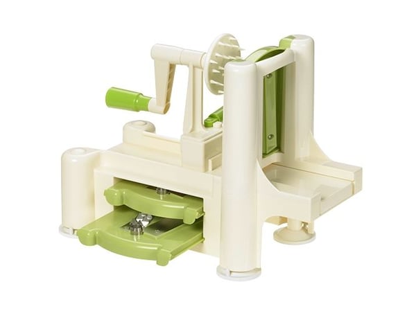 Lurch Spirali, Manuell, Krem, Grønn, Plast, Rustfritt stål, 160 mm, 310 mm, 230 mm