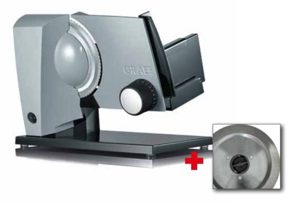 Graef S 11120 Twin, Elektrisk, Grå, Metall, Plast, Taggete, 170 W, 230 V