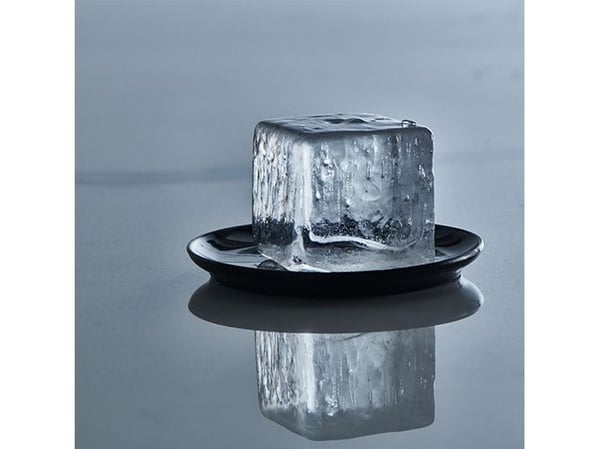 Lurch ICE FORMER, 6 stykker, Rektangulær, Isbrett, Sort, Gjennomsiktig, Silikon, -40 - 240 °C